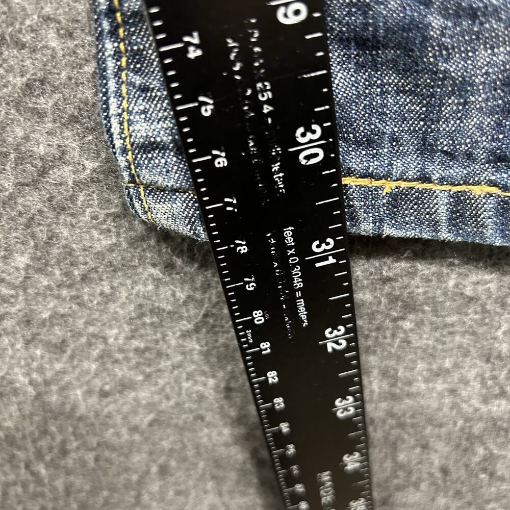Levi's Red Collection Men's Boot Cut Jeans Cotton Denim 33x30 Blue‎ Vintage Y2K - Picture 5 of 10